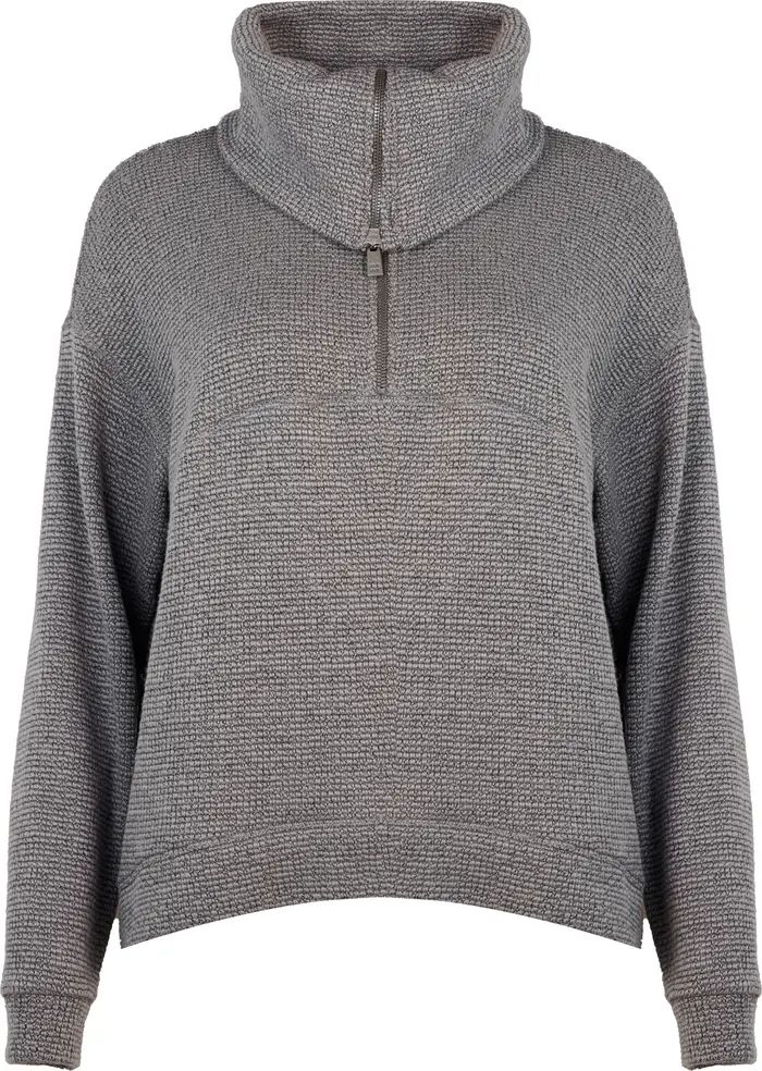 Restful Bouclé Half Zip Pullover | Nordstrom