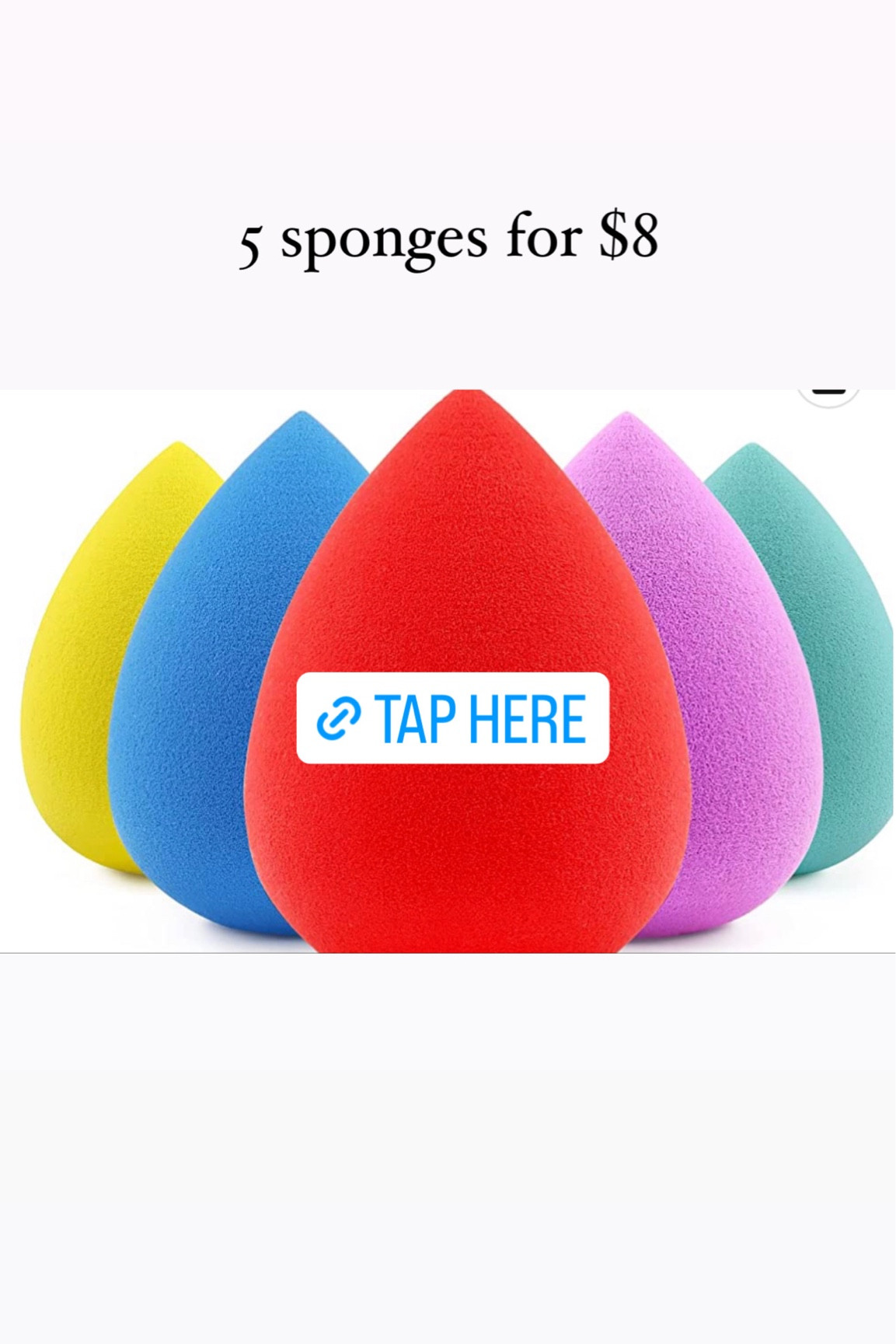 Five soft makeup sponges from Amazon 

#LTKunder50 #LTKFind #LTKbeauty