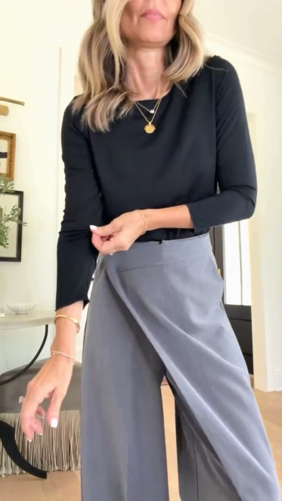 I’m 5’6”
I do love these pants, flattering and comfortable! Under $100, TTS

#LTKgrwm #LTKOver40 #LTKWorkwear
