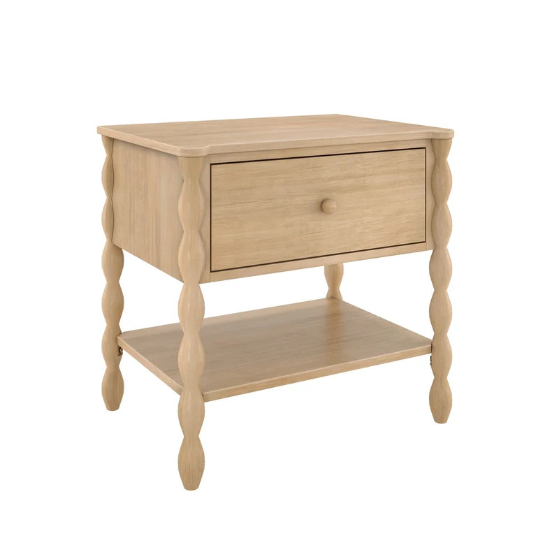 Jenny Nightstand With Shelf | max & lily