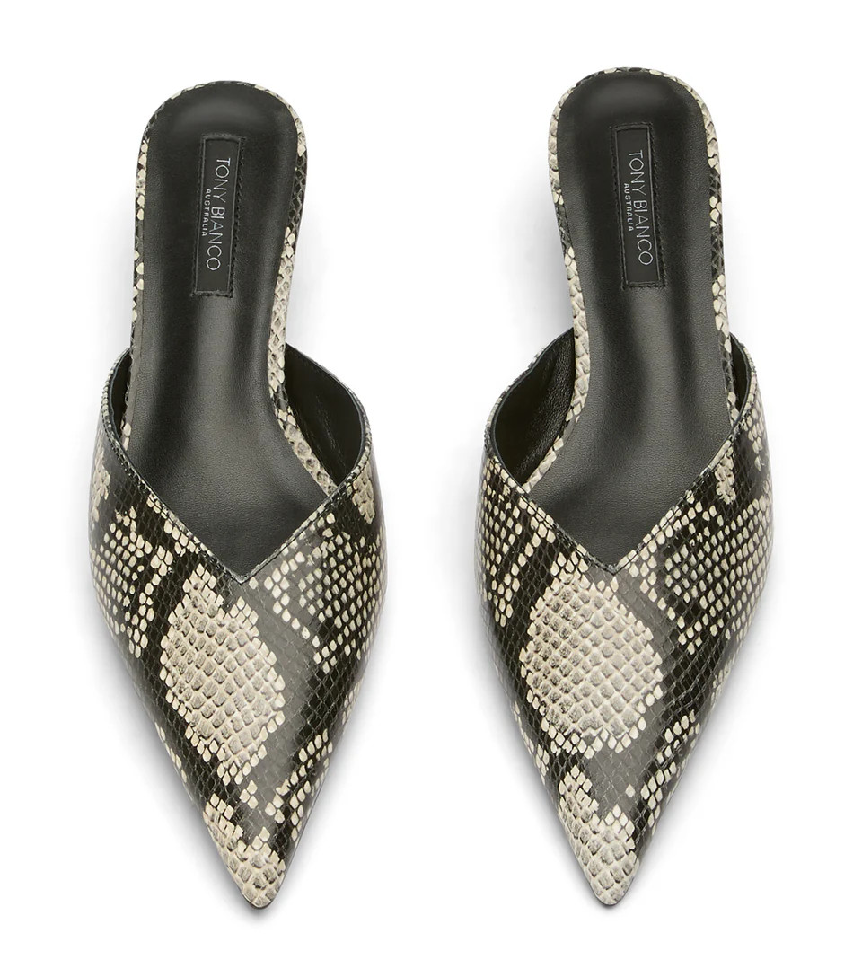 Connie Ecru Snake | Tony Bianco US