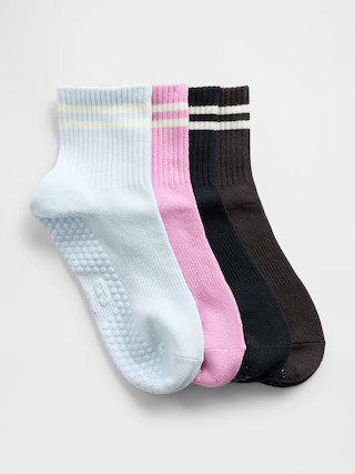 Athletic Half Crew Socks (4-Pack) | Gap (US)