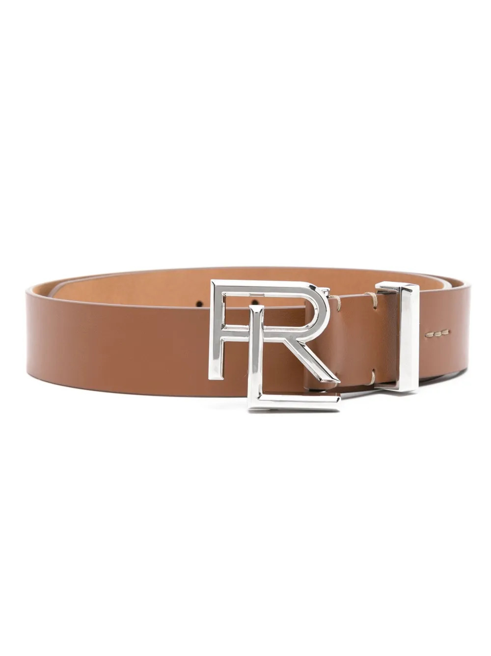 Ralph Lauren Collection logo-buckle Leather Belt | Brown | FARFETCH | Farfetch Global