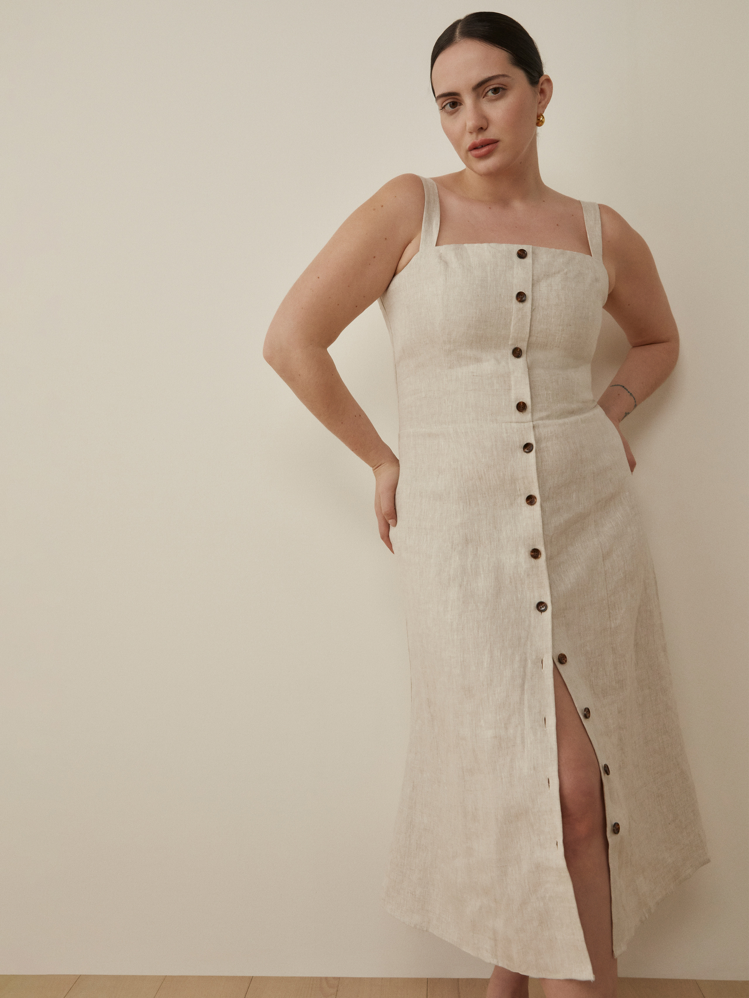 Folsom Linen Dress | Reformation (Global)