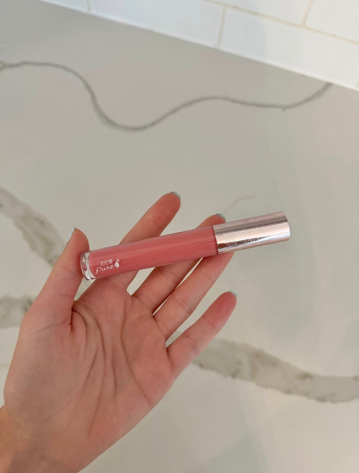 This has been my go-to lip gloss for adding the prettiest hint of color without feeling sticky. The soft pink shade gives a natural, glossy finish that works for everything from everyday errands to date night.