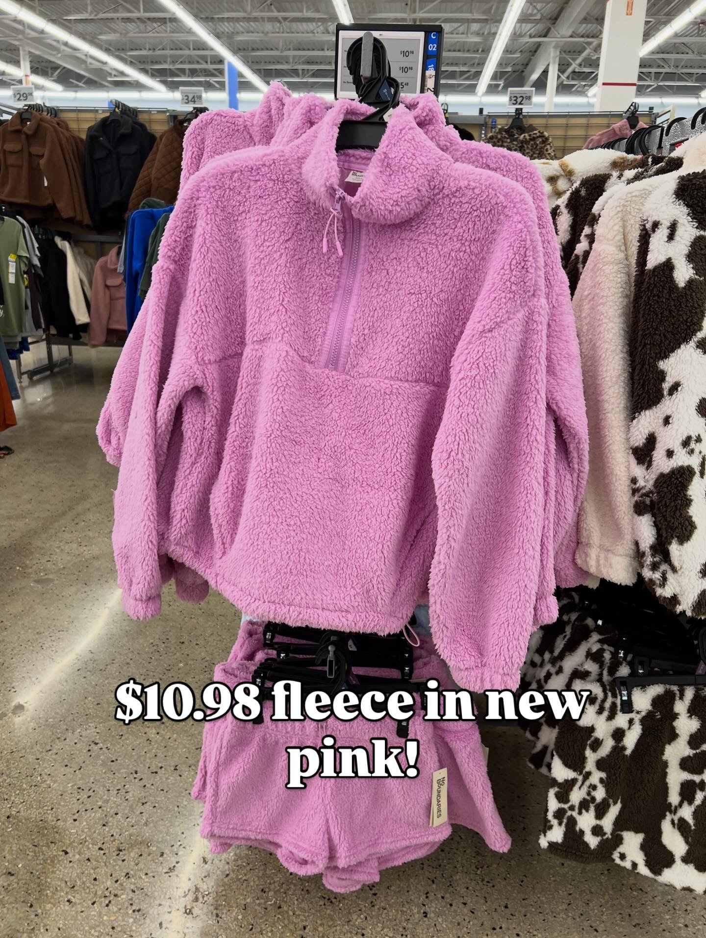 Fleece pullovers at Walmart are just $10.98, cozy and warm. I size up one to a medium. #walmartfashion 

#LTKFindsUnder100 #LTKFindsUnder50