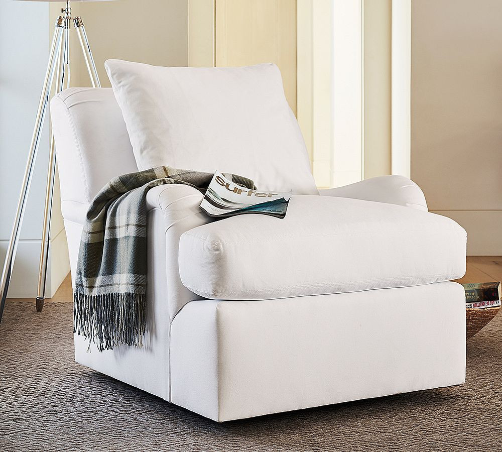Carlisle Swivel Chair | Pottery Barn (US)