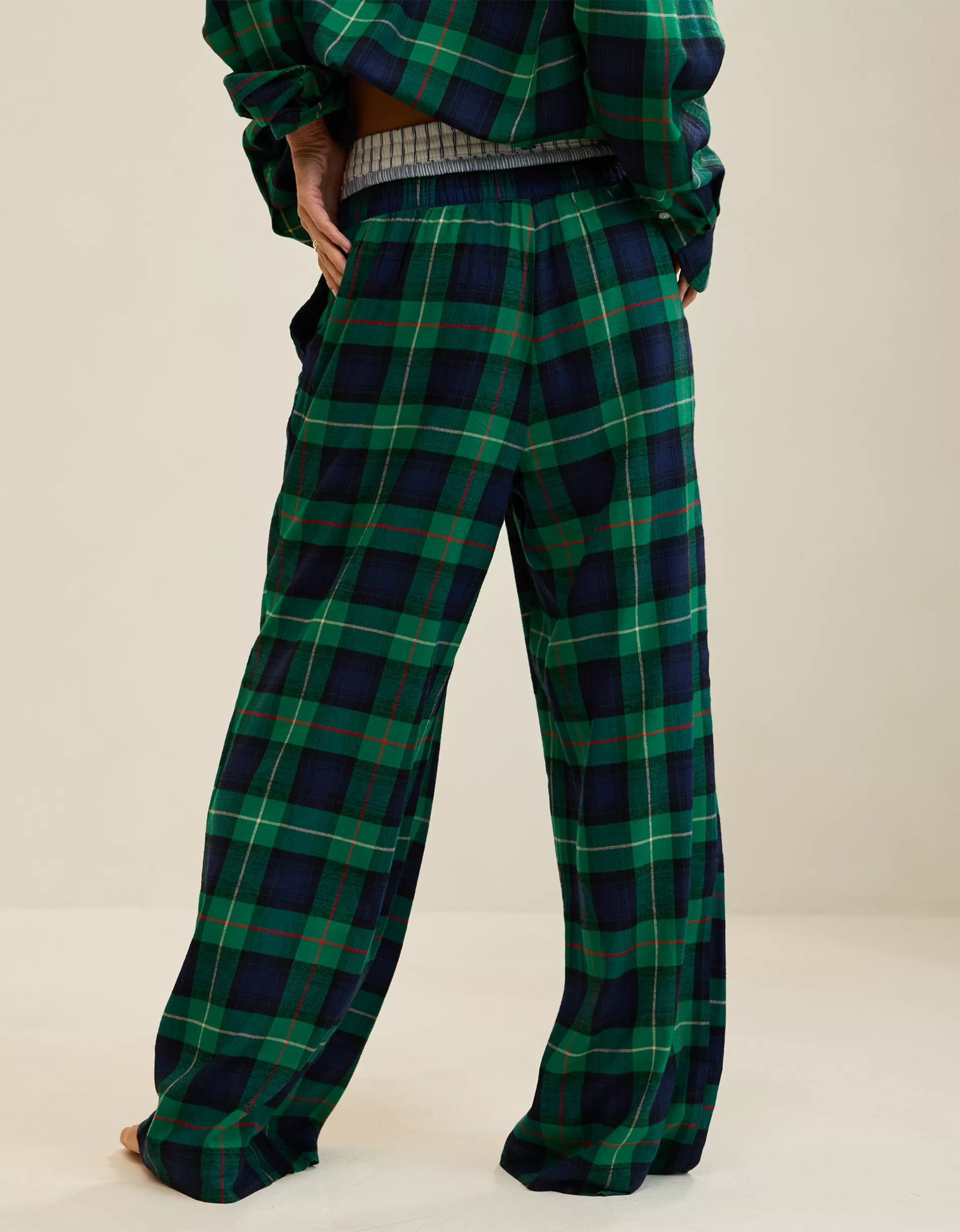 Aerie Flannel Trouser PJ | Aerie