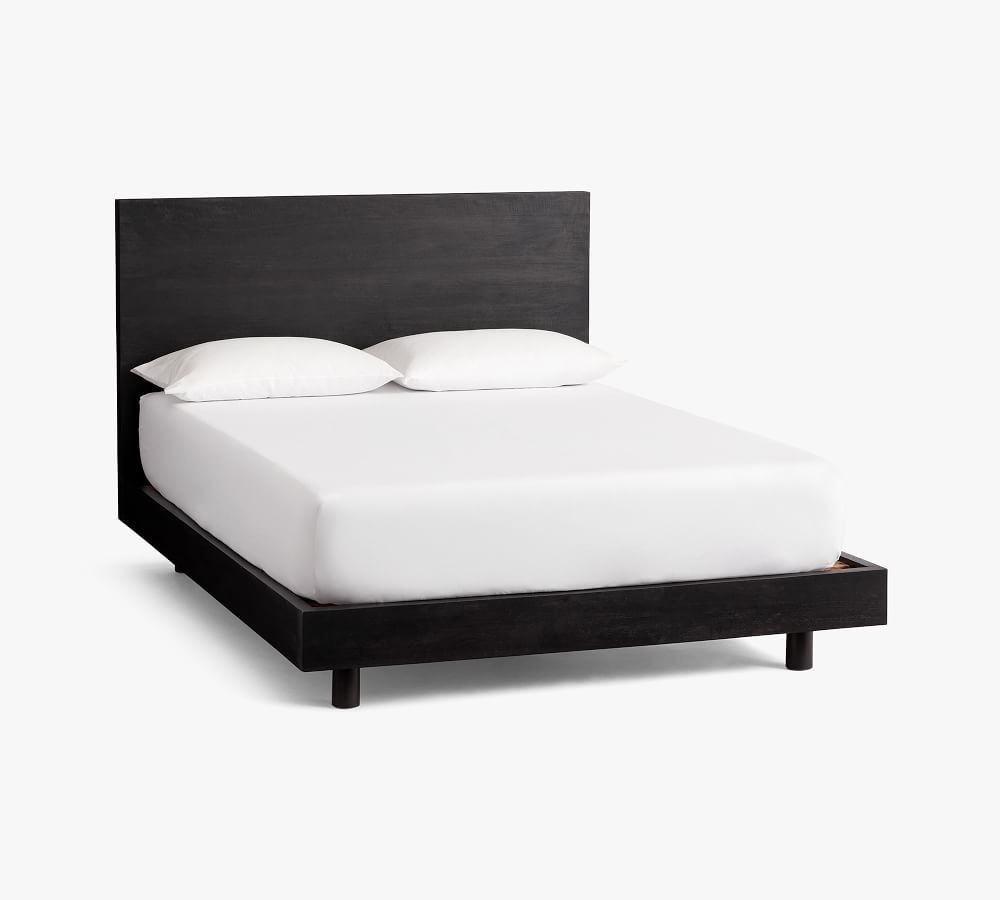 Cayman Platform Bed & Headboard | Pottery Barn (US)