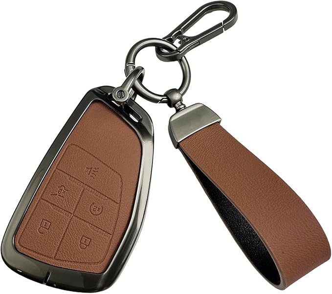 Metal Heavy-Duty Key Fob Cover, Compatible with GMC Yukon Denali Sierra 2021-2025~, Fit for Chevy... | Amazon (US)