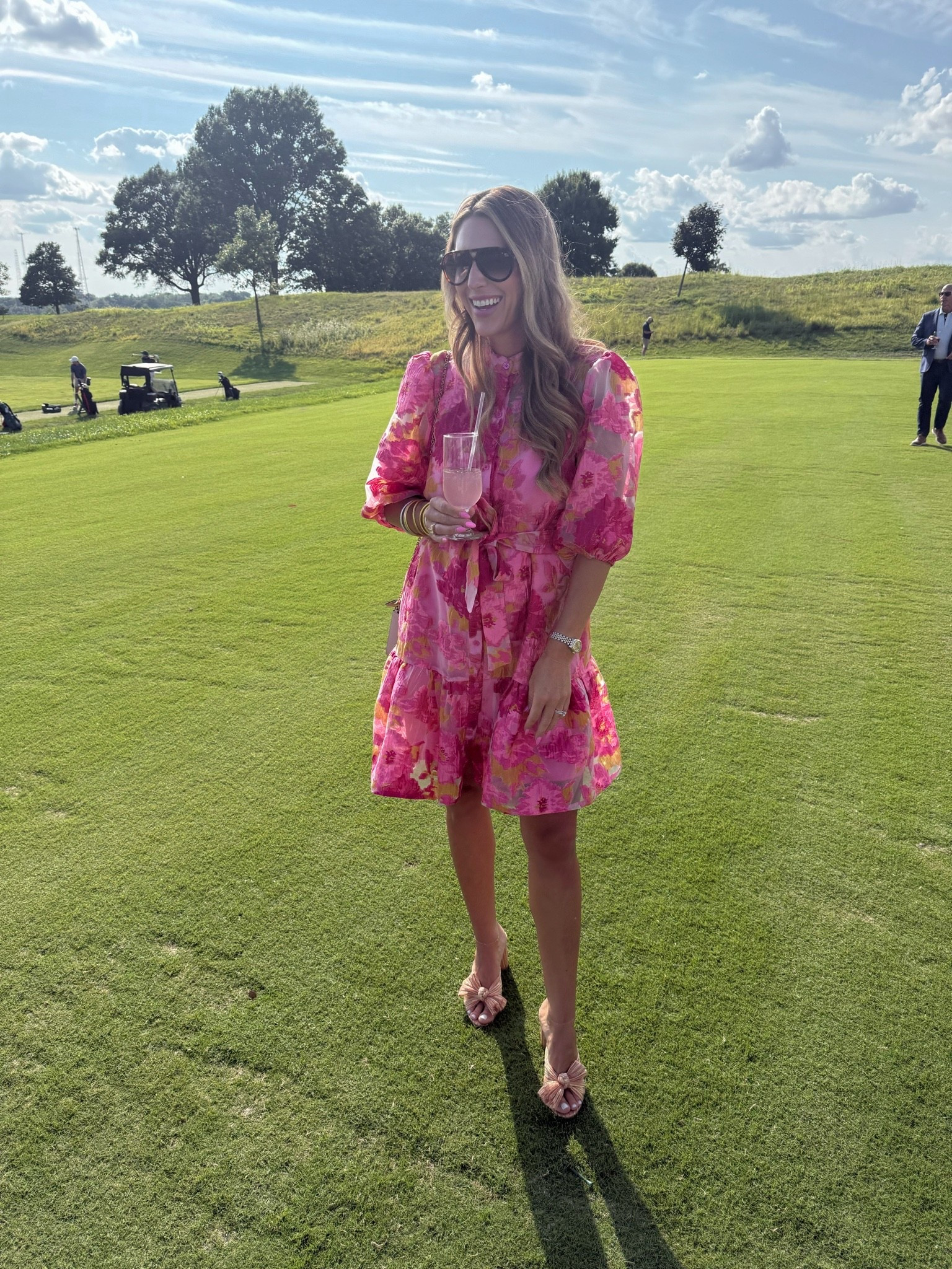 A moment for the dress 💕 cocktail dress | floral dress | organza dress | ootd | mini dress | wedding dress

#LTKdayinmylife #LTKmomlife #LTKootd