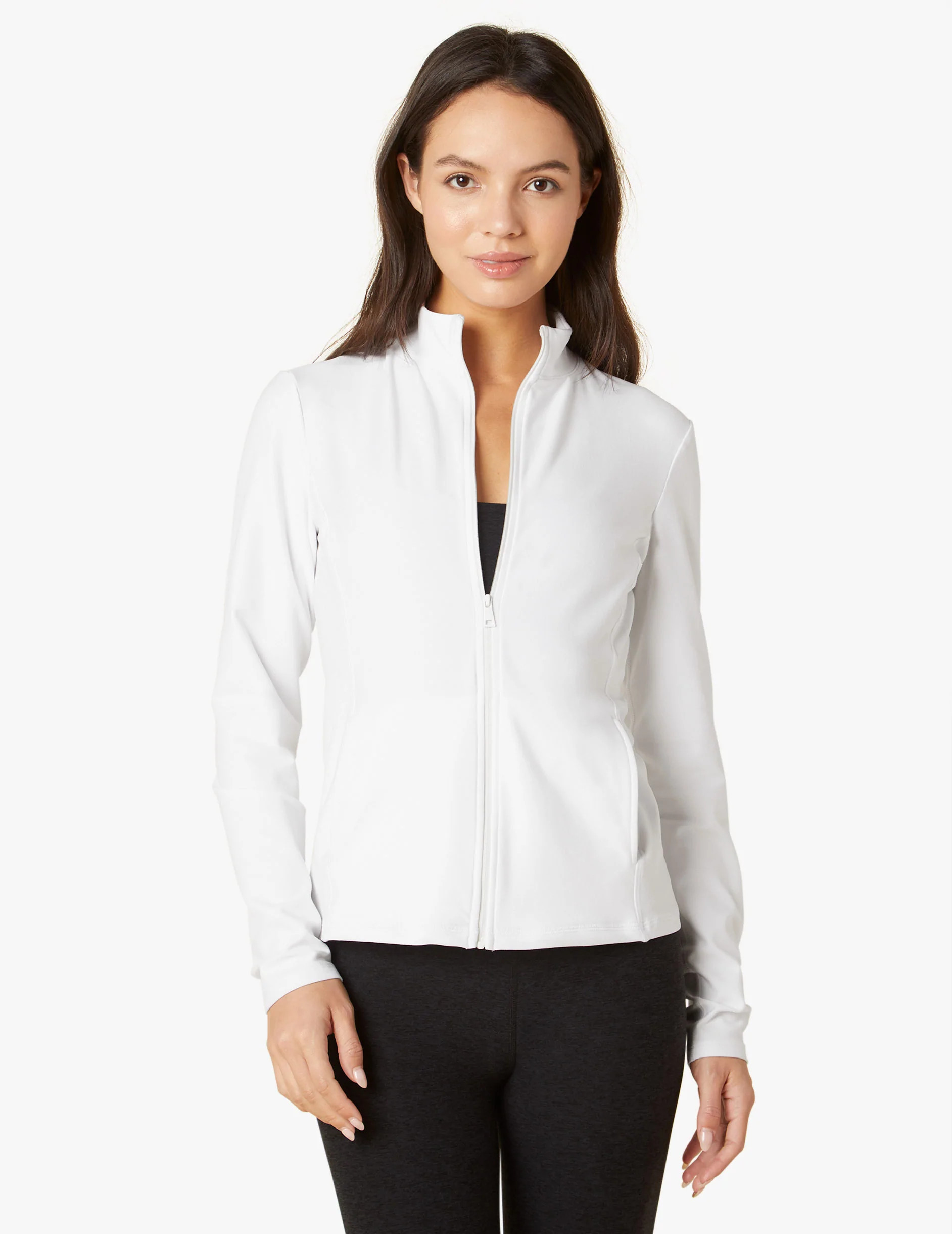 Spacedye On The Go Mock Neck Jacket | Beyond Yoga | Beyond Yoga