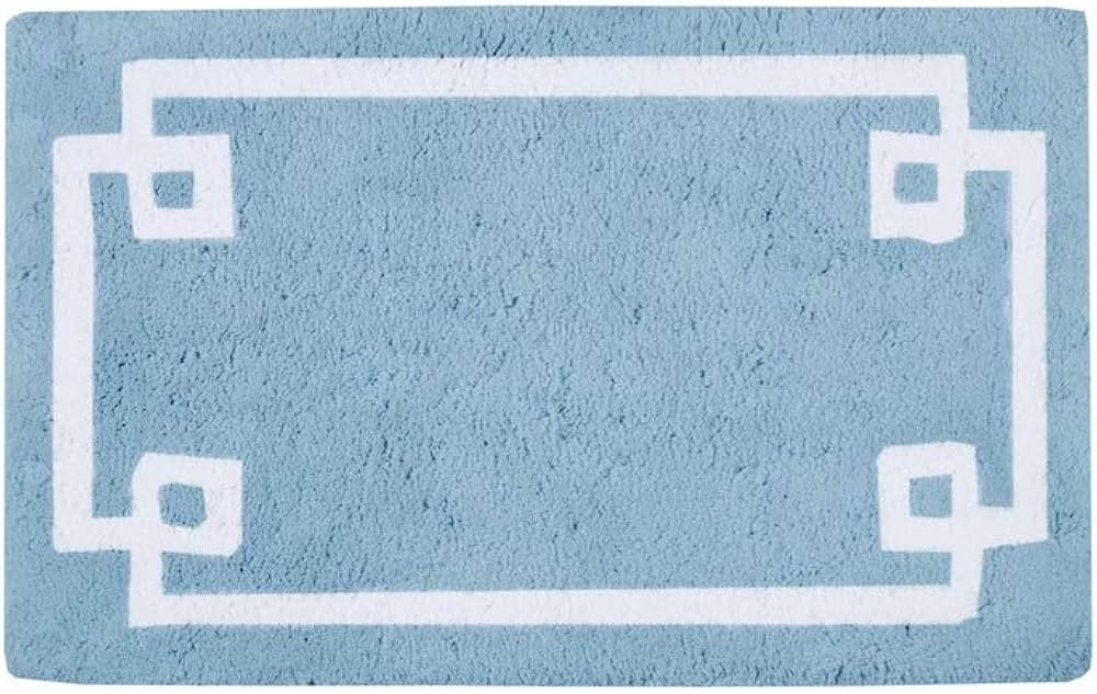 Madison Park Evan 100% Cotton Bathroom Rug Non Slip Backing-Luxrurious Tufted Plush Bath Mat Abso... | Amazon (US)