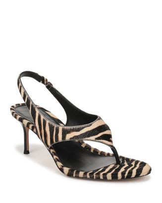 Women's Talon Calf Hair Slingback Sandals | Bloomingdale's (US)