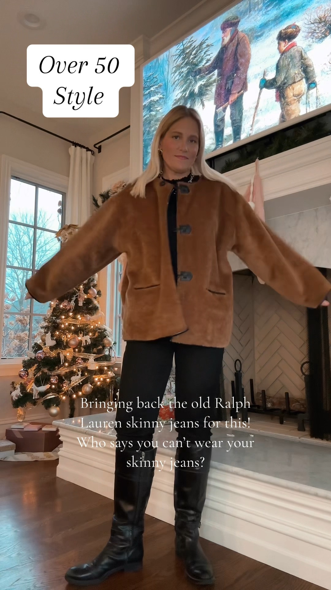 Wear your skinnies proudly!  Sure am glad I saved them! 

#LTKover40 #LTKmidsize #LTKstyletip