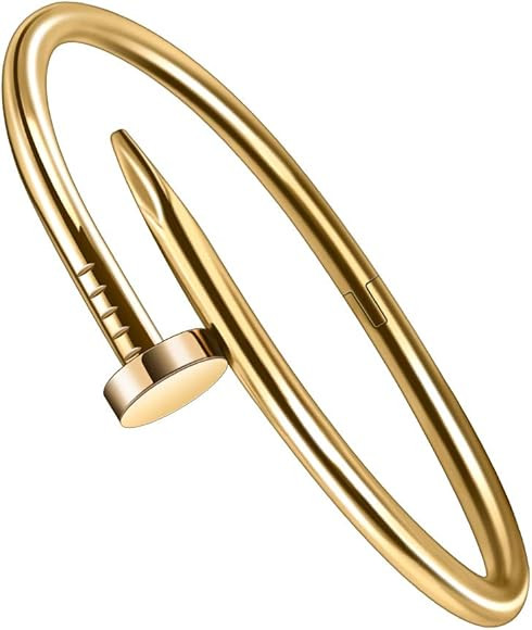 Women’s Love Bracelet Titanium Steel Bracelet Bangle Bracelet Cuff Bangle Friendship Fashion Je... | Amazon (US)