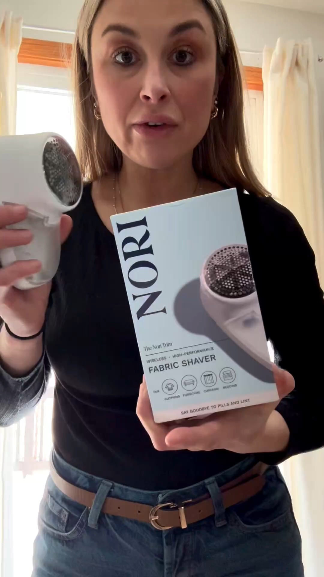 No fuzzies left behind. This is perfect for sweaters, leggings, black shirts. This gets everything off without damaging your clothes. I also use on blankets! 

#LTKootd #LTKdayinmylife #LTKHome