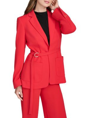 Belted Classic Fit Jacket | Saks Fifth Avenue OFF 5TH