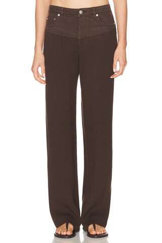 SEROYA Chani Pant in Brown | FWRD 