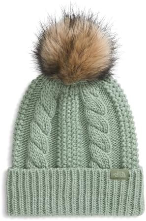 THE NORTH FACE Women's Oh Mega Fur Pom Beanie | Deep Fit Cuffed Winter Hat With Oversized Faux-fu... | Amazon (US)
