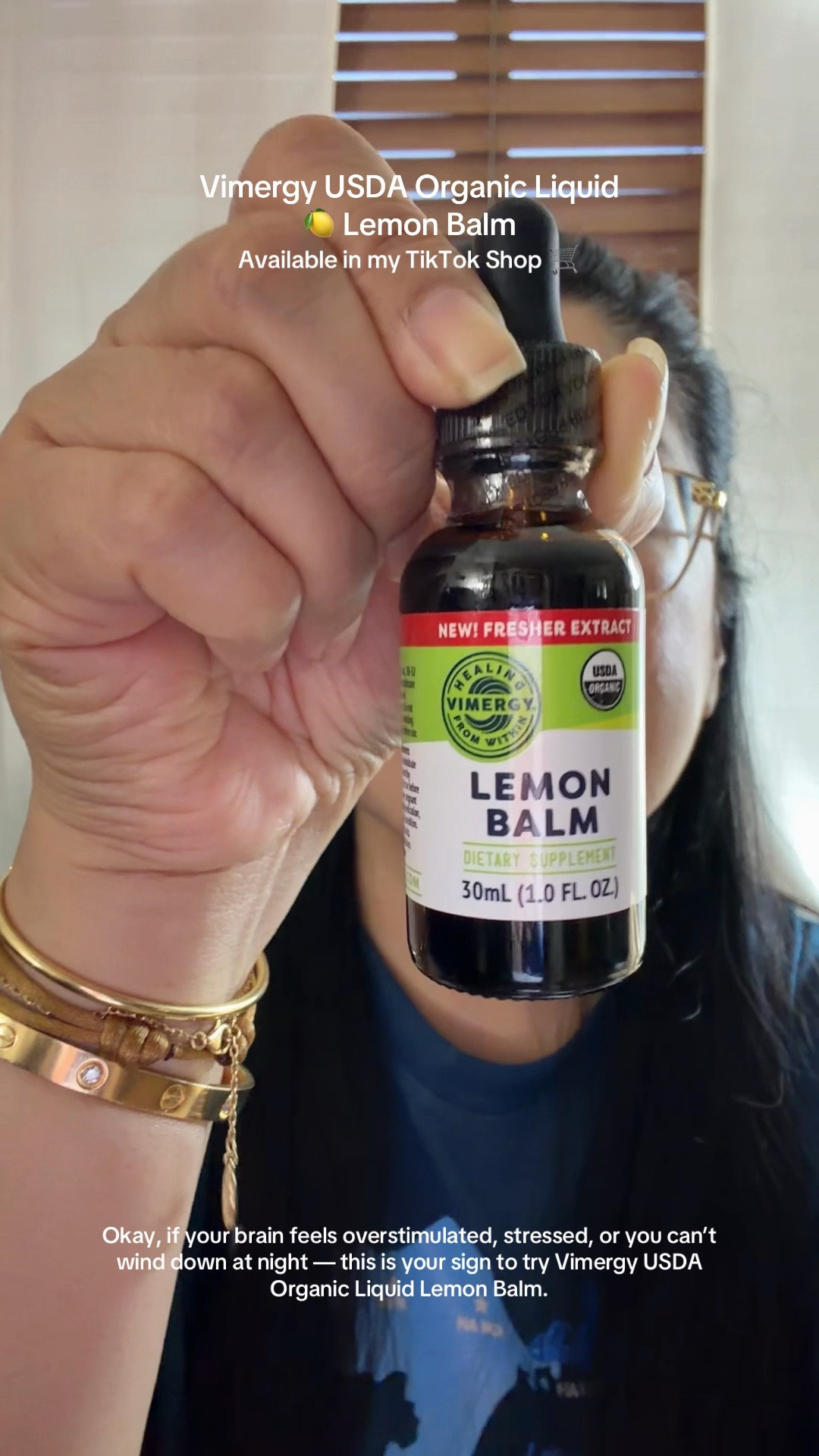 Not gonna lie… this has become part of my nightly reset 🌙✨
I started using Vimergy Lemon Balm when my mind wouldn’t slow down, and it actually helps me feel calmer and more relaxed without feeling groggy. I just add a dropper to water before bed or during stressful days. If you’re overstimulated 24/7, this might help 👀🍋 

#wellnessfinds 
#Vimergy
#LemonBalm
#LemonBalmBenefits
#StressRelief
#NaturalWellness
#HolisticHealth
#HerbalRemedies
#OrganicSupplements
#CalmMind
#SleepSupport
#AnxietyRelief
#WellnessTok
#HealthyHabits
#NaturalHealing
#SupplementReview
#TikTokMadeMeBuyIt
#WellnessRoutine
#SelfCare
#PlantBasedWellness
#NightRoutine

#LTKselfcare #LTKSaleAlert #LTKOver40