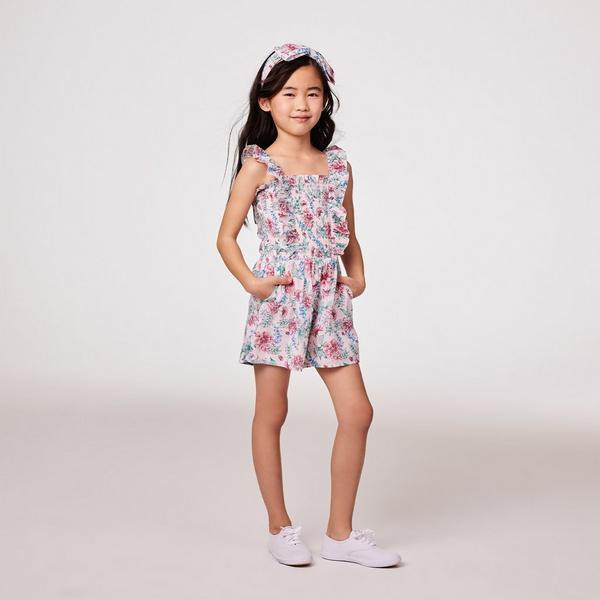 Floral Smocked Romper | Janie and Jack