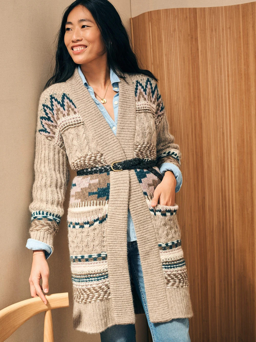 Native Knitter Kinship Cardigan | Faherty