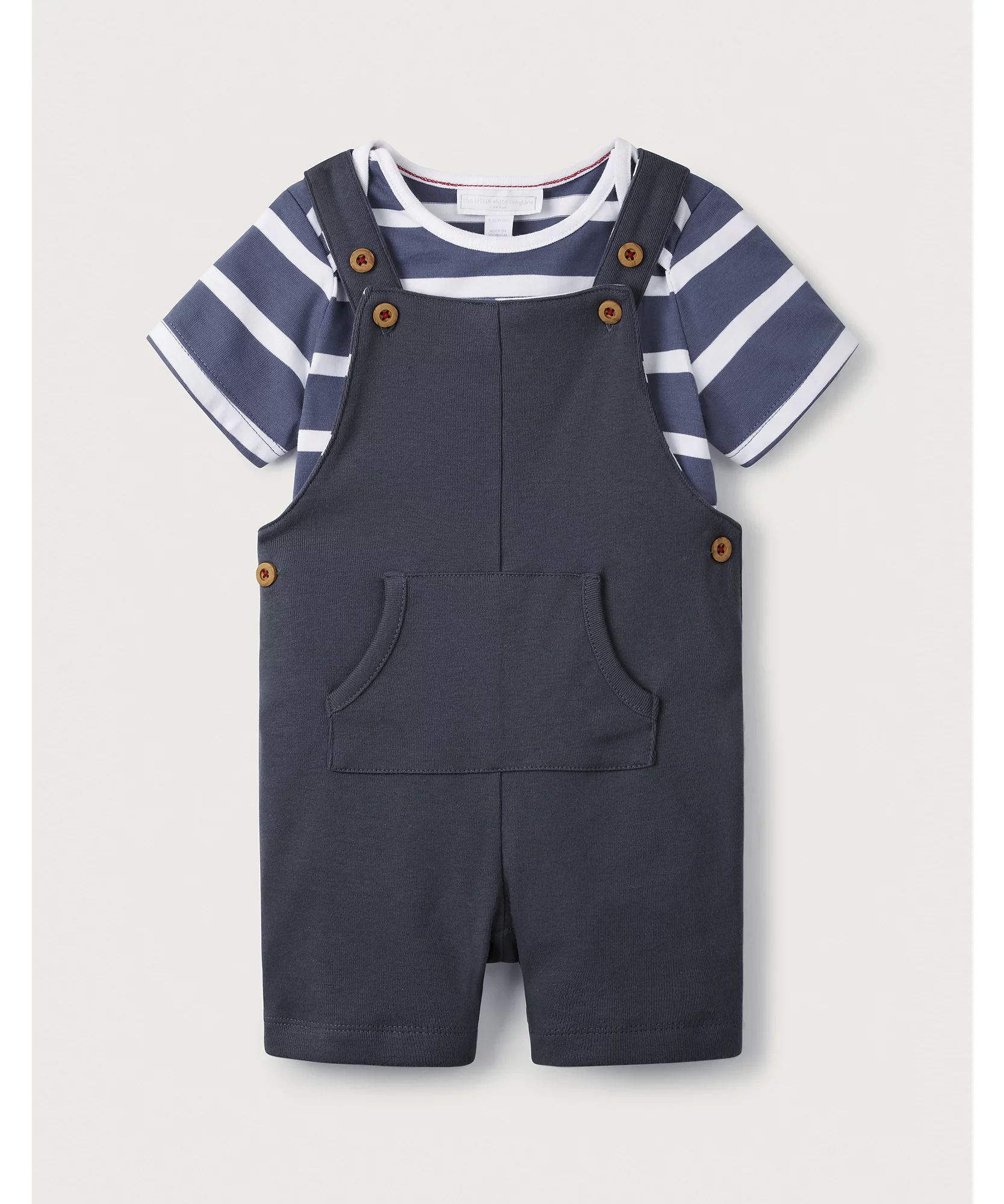 Jersey Overalls & T-Shirt Set | The White Company (UK)
