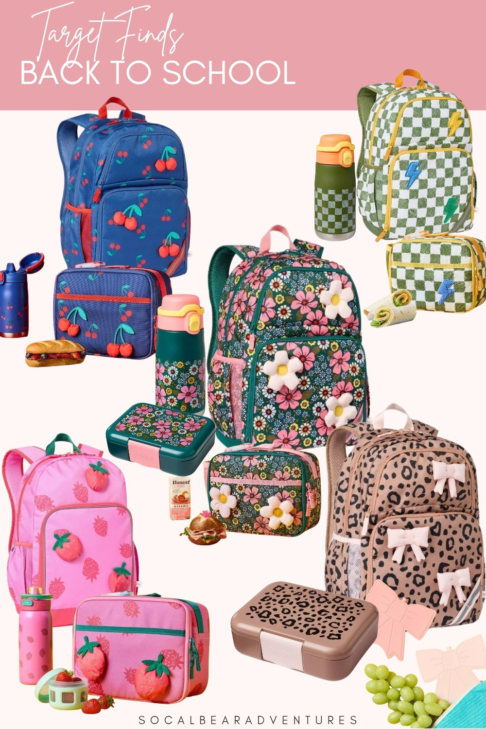 Back to School finds at Target Matching Backpacks, lunchboxes, and waterbottles for kids elementary school 

#LTKKids #LTKFindsUnder50 #LTKSeasonal