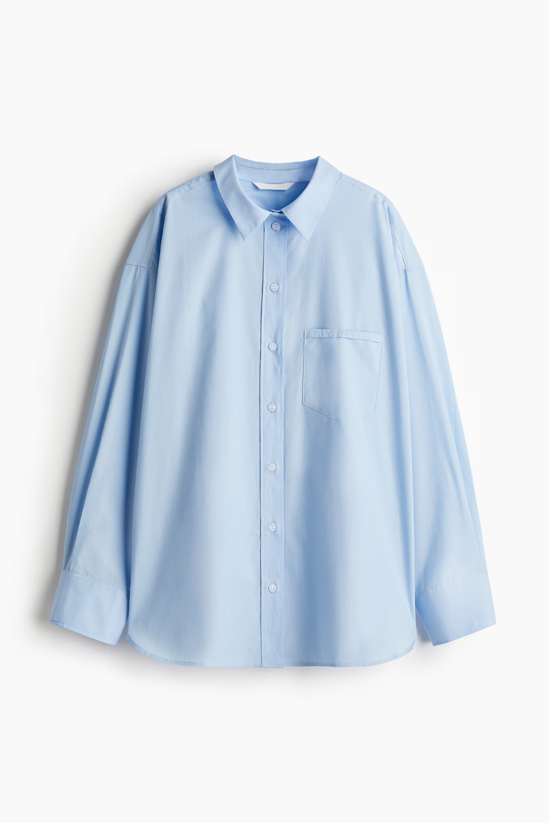 Camisa de algodón de corte holgado | H&M (FR, IT, ES, PT, BE)