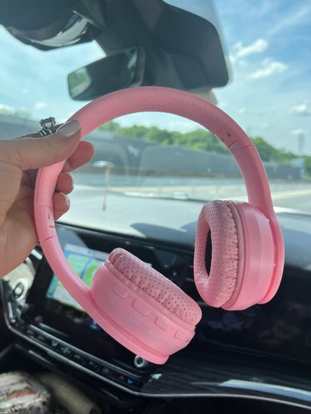 Road trip must have. Got summer travel plans with kids? Perfect wireless Bluetooth headphones from amazon under $20. Fit 2 year old and bigger kids. Essential for kindles and iPads  

#LTKunder50 #LTKtravel #LTKkids