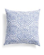 22x22 Circular Pattern Pillow | TJ Maxx