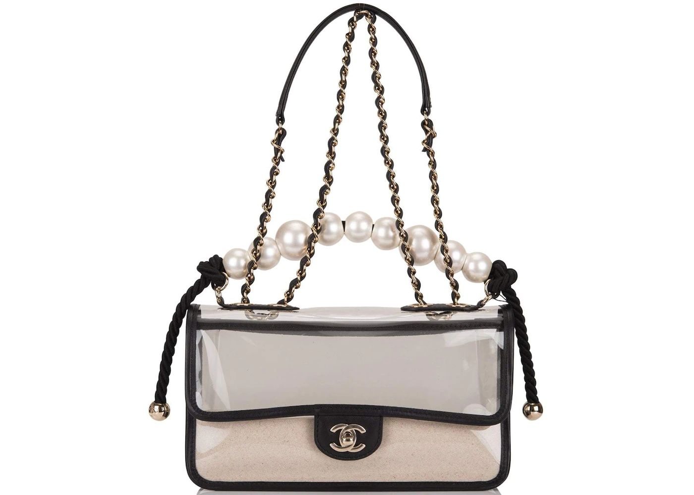 Chanel Sand By The Sea Flap Bag Pearl Clear | StockX
