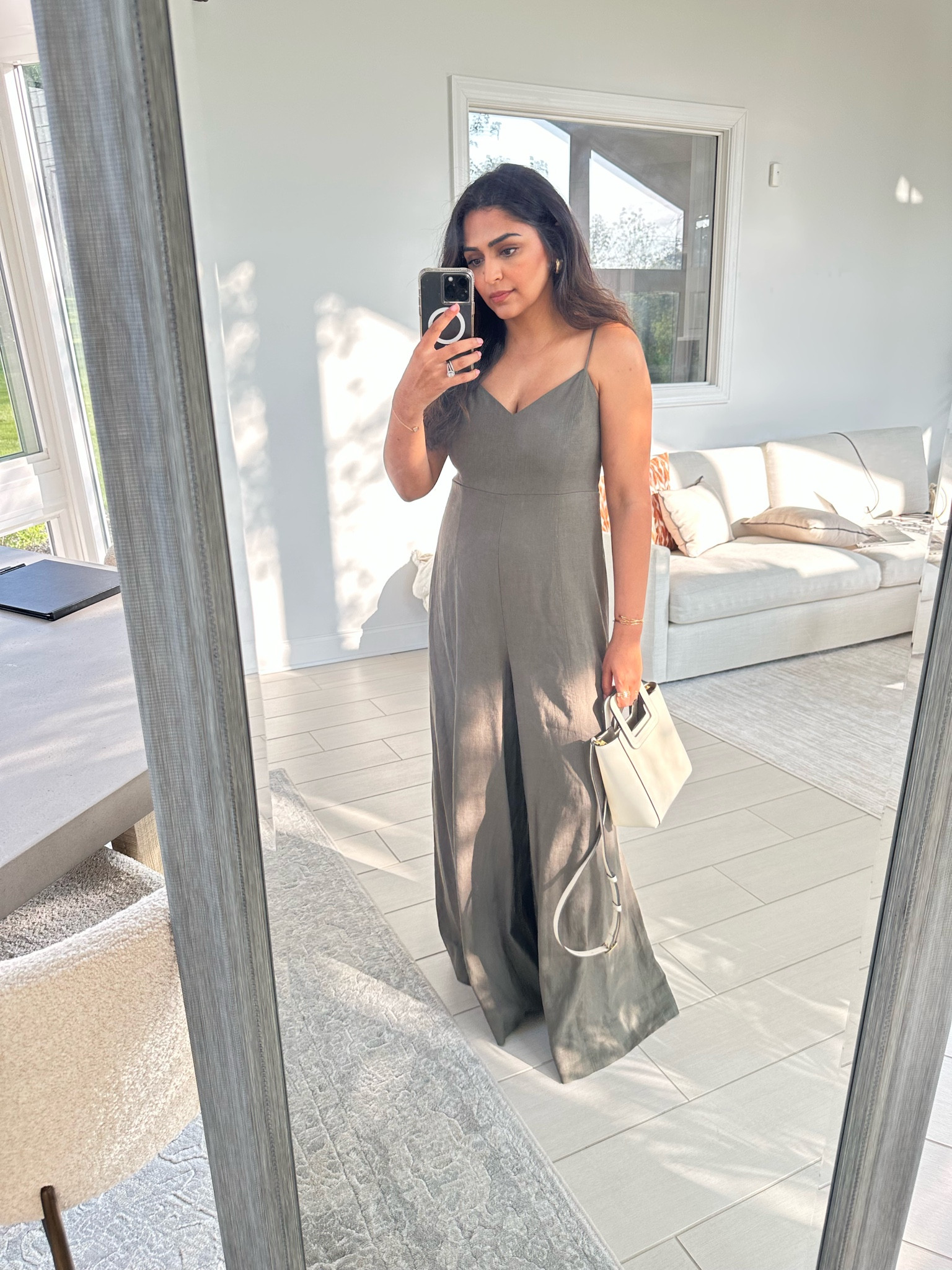 The perfect summer linen jumpsuit !! I’m wearing heels and a size small and it has a great relaxed fit  

#LTKSeasonal #LTKunder100