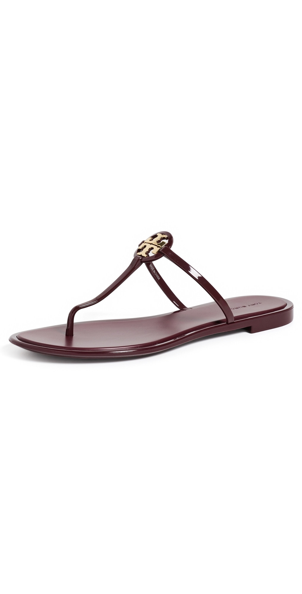 Tory Burch Mini Miller Jelly Sandals Dried Currant 8 | Shopbop