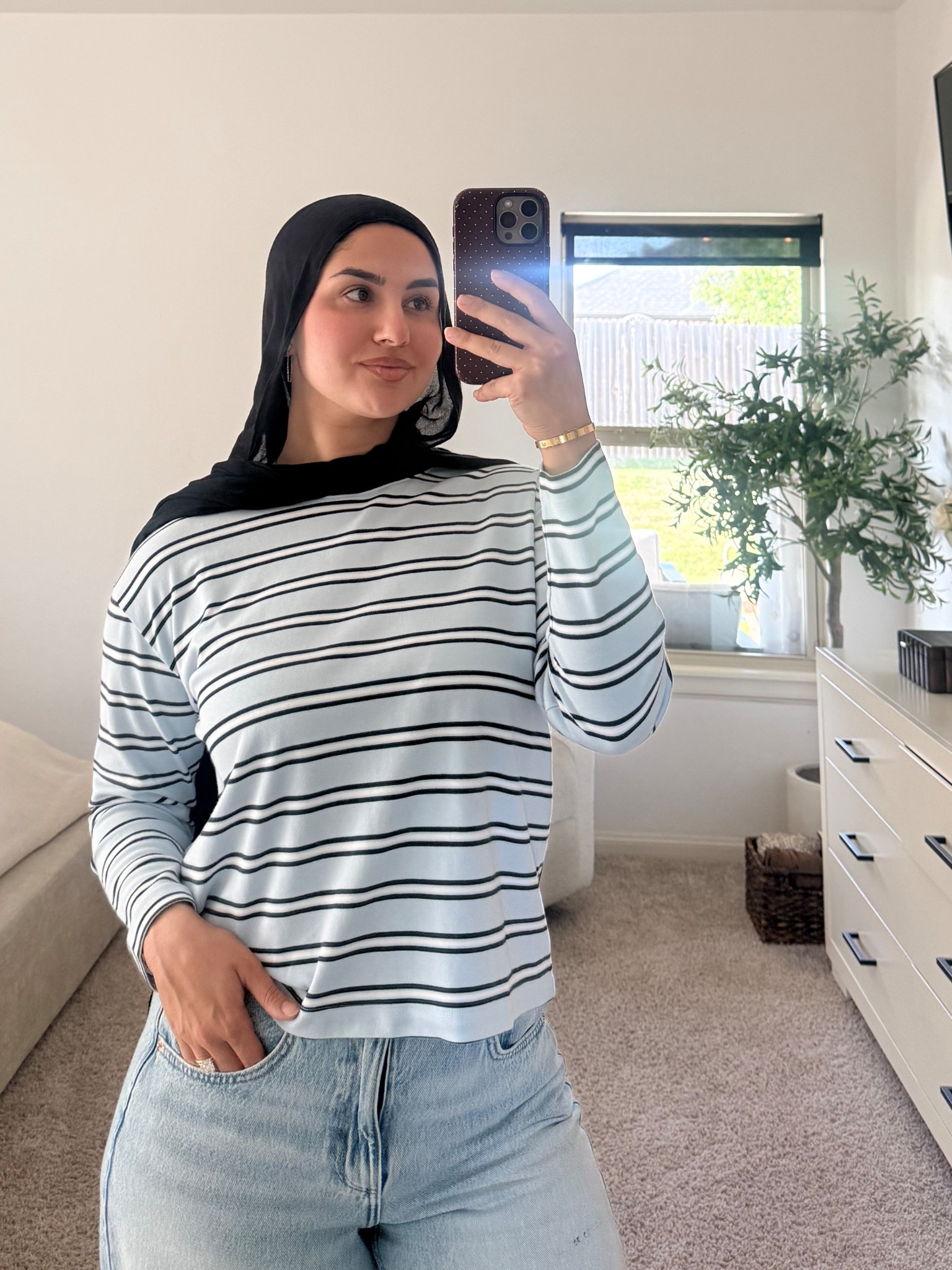 obsessed w this top🩵 i’m typically a medium or large, but this shirt is size X small! 

#LTKootd #LTKgrwm