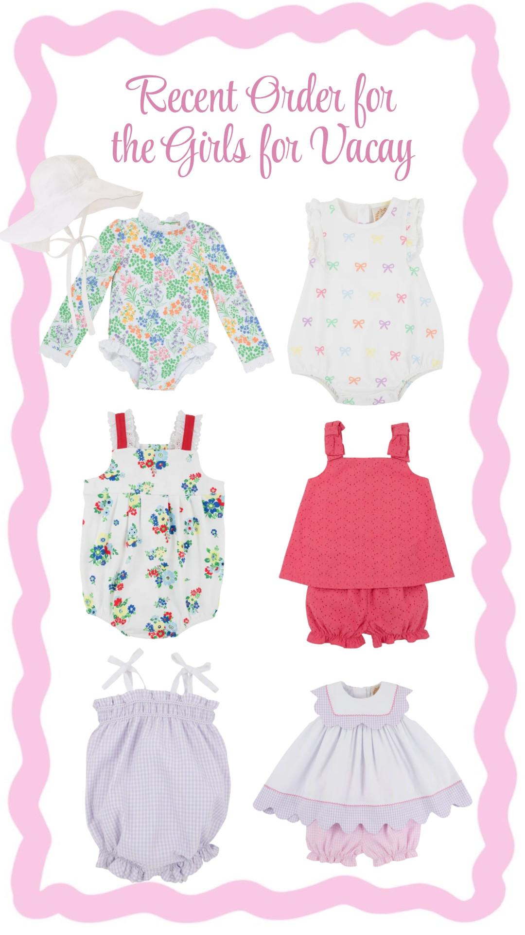 Recent order for the girl for vacay!  

 #LTKTravel #LTKBaby #LTKKids