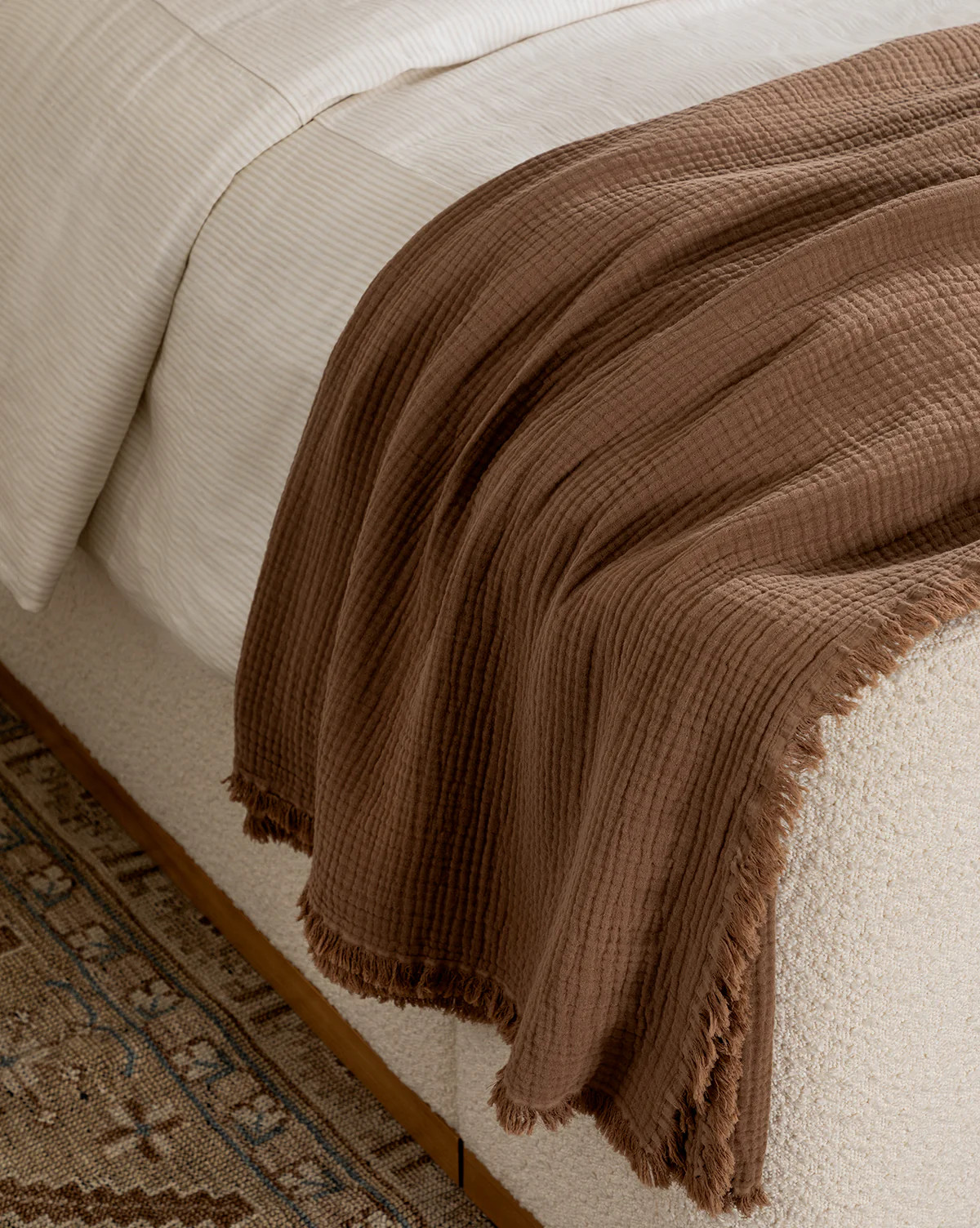 Marinella Oversized Waffle Throw | McGee & Co. (US)