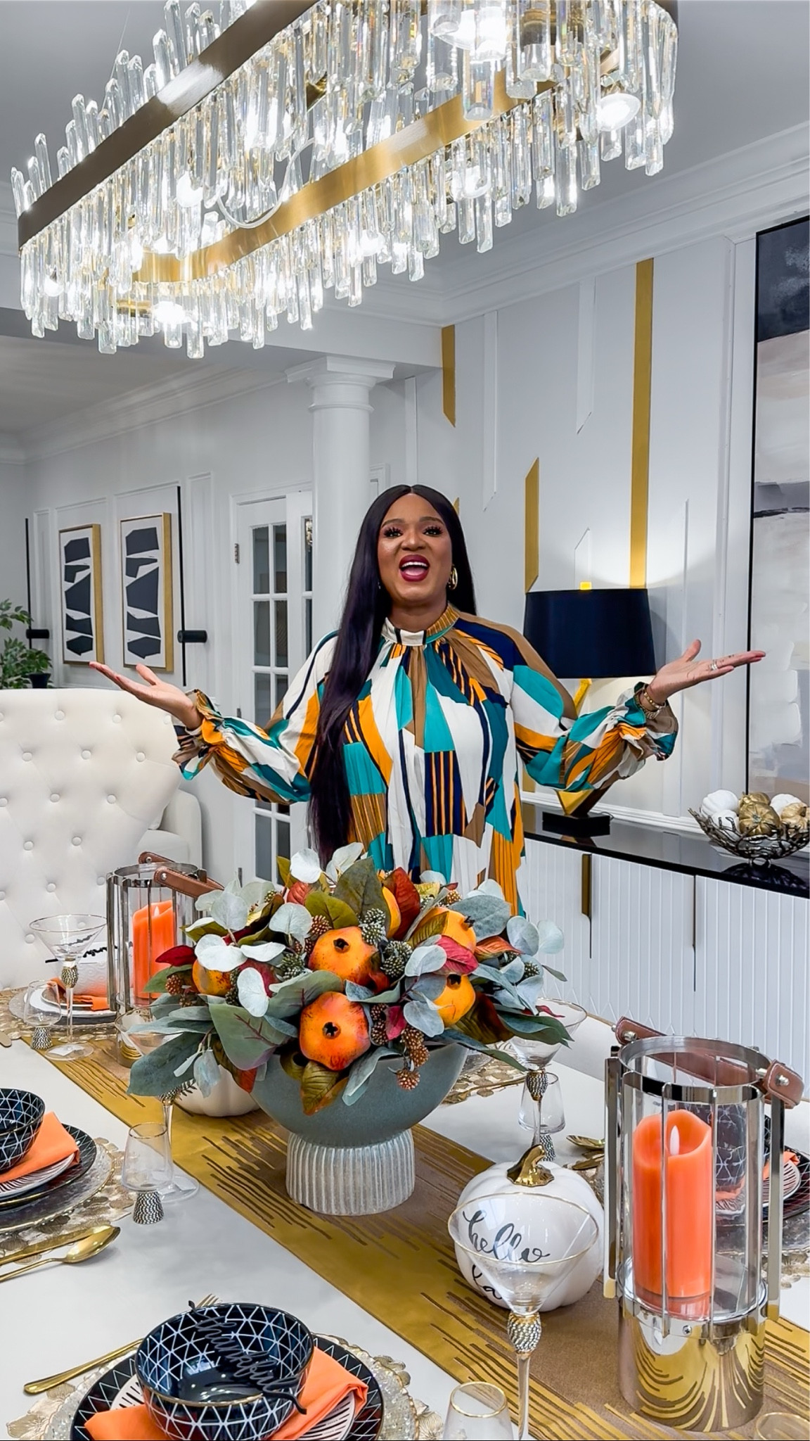 Can y’all believe Thanksgiving is in 2wks and Christmas in 6wks. I’m not sure where this year ran to but I’m excited to put you guys on some Holiday hosting tips. 
I’m all about making sure my guests have a great time with us while visiting and implementing these tips will get you 💯 ready to welcome in your guests 🙌

Tap below to shop! Follow me @omabelle for more Fashion, Home & everything inbetween. Glad to have you here!!! 💕😊🙏

Home | Home decor |Entryway decor | Entryway table | console table | Buffet table | Accent table
Pottery barn | Amazon home
Restoration hardware look for less |Luxe for less | Entryway ideas | Foyer table | Foyer decor | Sofa table | Black sofa table | Black console | Black accent table
| Black wooden table |Living room decor | Rugs | Area rug | Neutral rug | Living room family room rug | Sofa sectional | Washable cleanable sofa | Family friendly sofa furniture | Stain resistant fabric sofa | Cloud sofa | Family kid toddler | pet friendly sofa | Coffee table | Livingroom | Home decor | bedding | bedroom | fall decor |  fall porch | dresser | rug | kitchen | dispenser | cutlery set | knives 


#LTKHome #LTKHoliday #LTKItBag