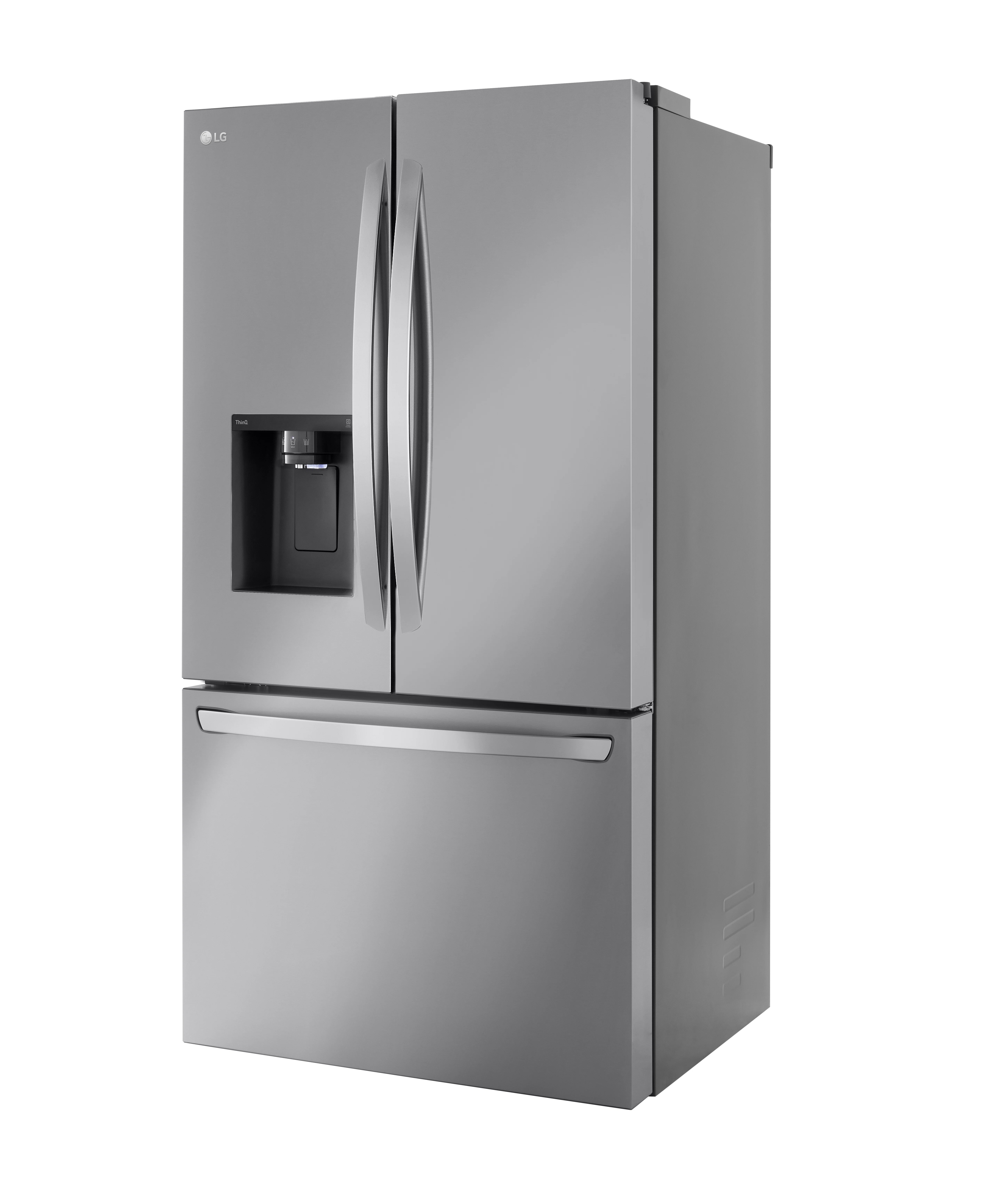 LG Smart Counter-Depth MAX, Refrigerator with Dual Ice Makers, Stainless Steel, 26 cu. ft. LRFXC2... | Wayfair North America
