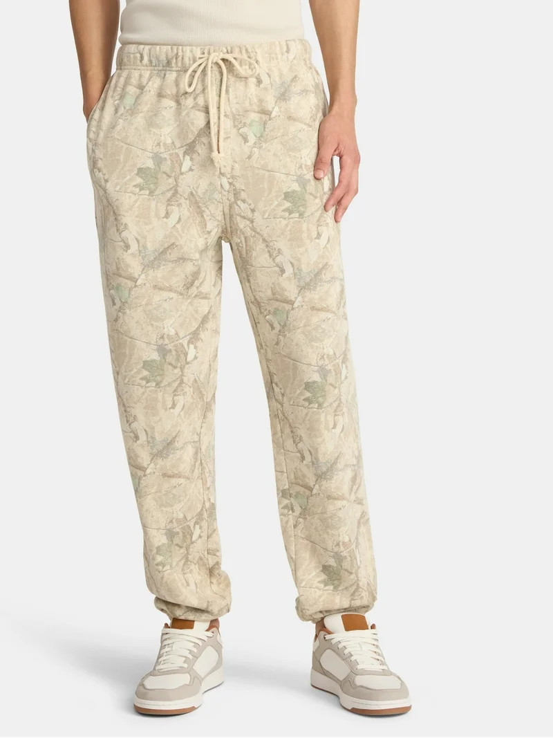 No Boundaries All Gender Soft Fleece Jogger Pants, 30" Inseam, Men's and Big Men's | Walmart (US)