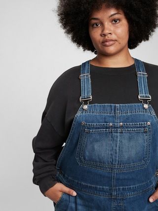 Slouchy Overalls With Washwell™ | Gap (CA)