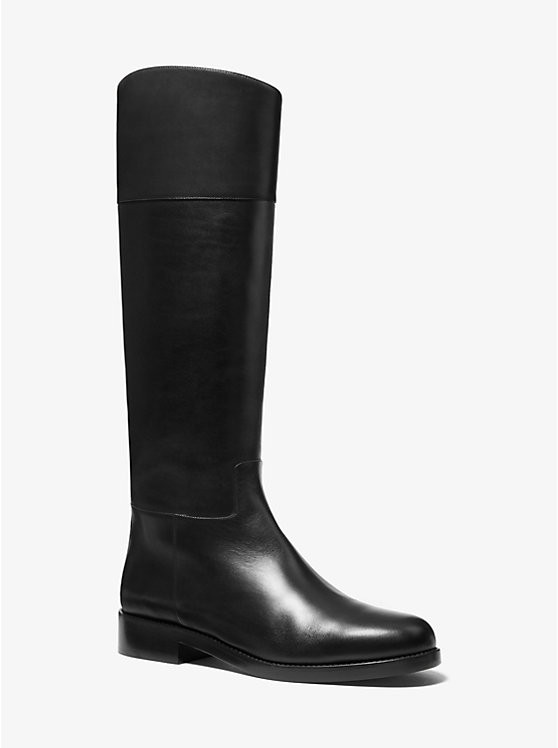 Braden Leather Riding Boot | Michael Kors US