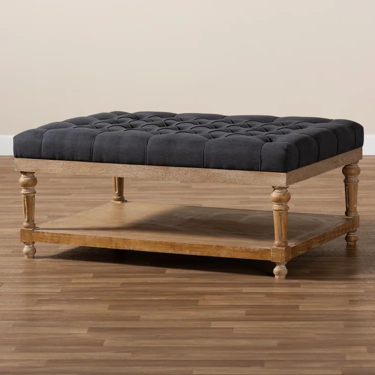 Orben 42.1'' Wide Tufted Rectangle Cocktail Ottoman with Storage | Wayfair North America