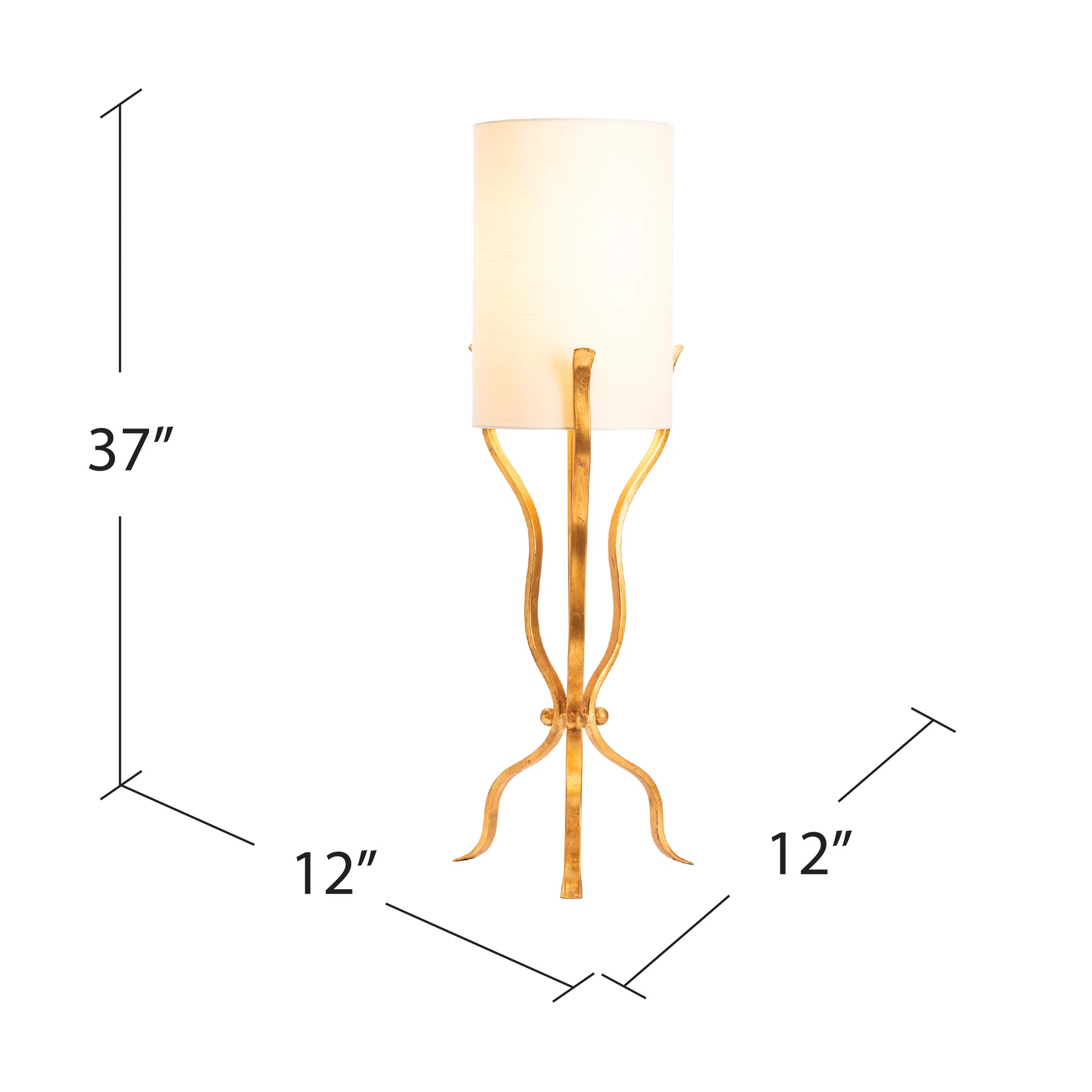 Sheraden Metal Table Lamp | Wayfair Professional
