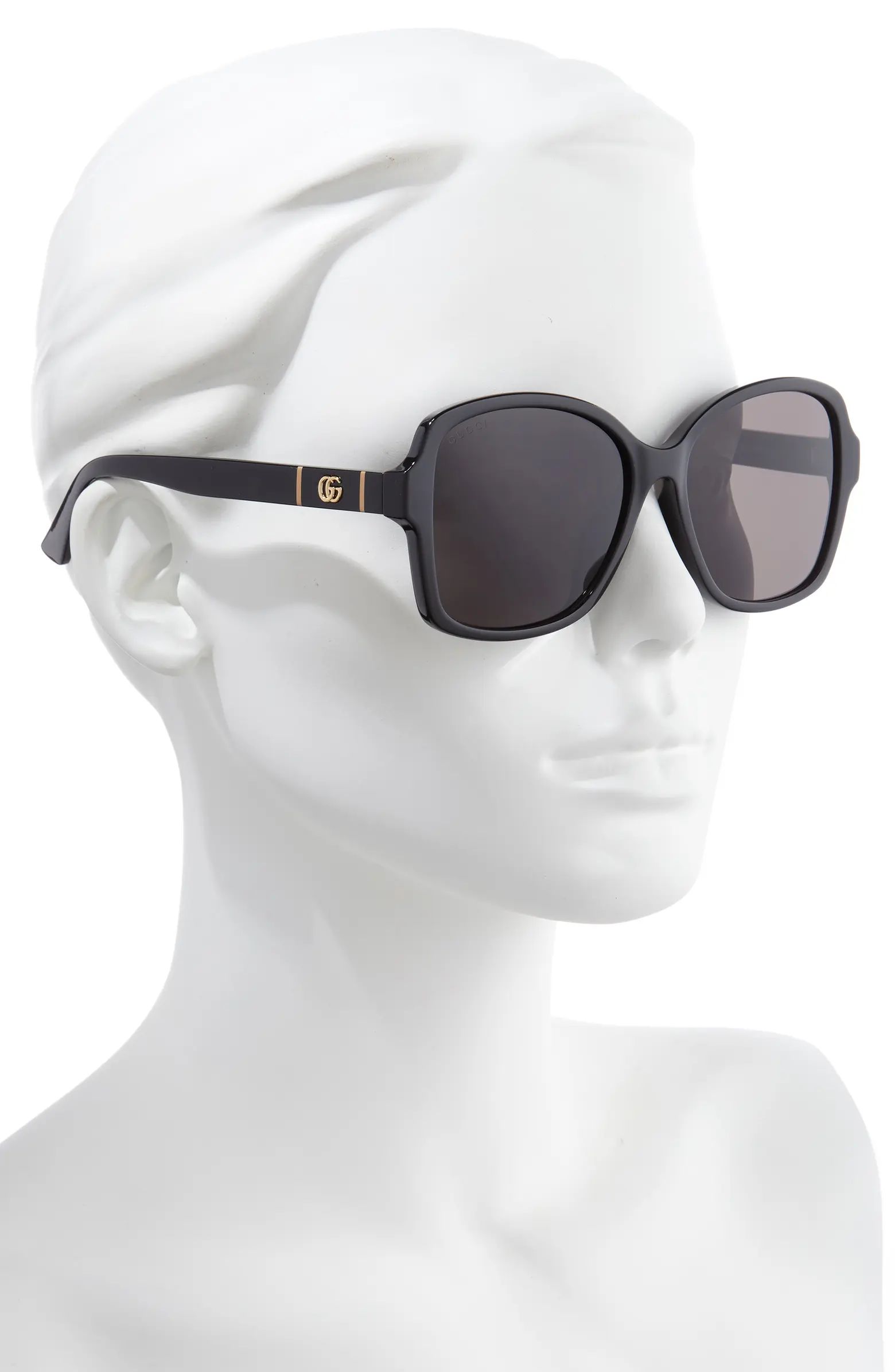 Gucci 57mm Rectangular Sunglasses | Nordstrom | Nordstrom
