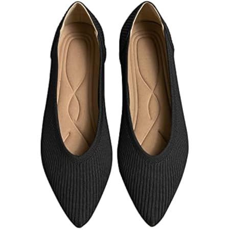 Semwiss Women's Ballet Flats Comfortable Casual Dressy Shoes,Work Flats Office Shoes Pointed Toe ... | Amazon (US)