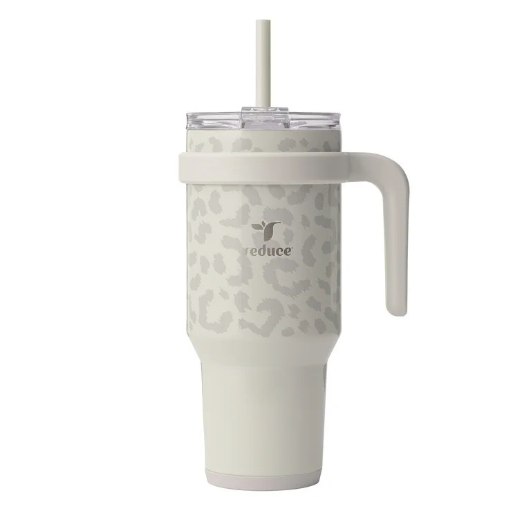 Reduce Cold1 40oz Tumbler with Handle, Stainless Steel, Snow Leopard | Walmart (US)
