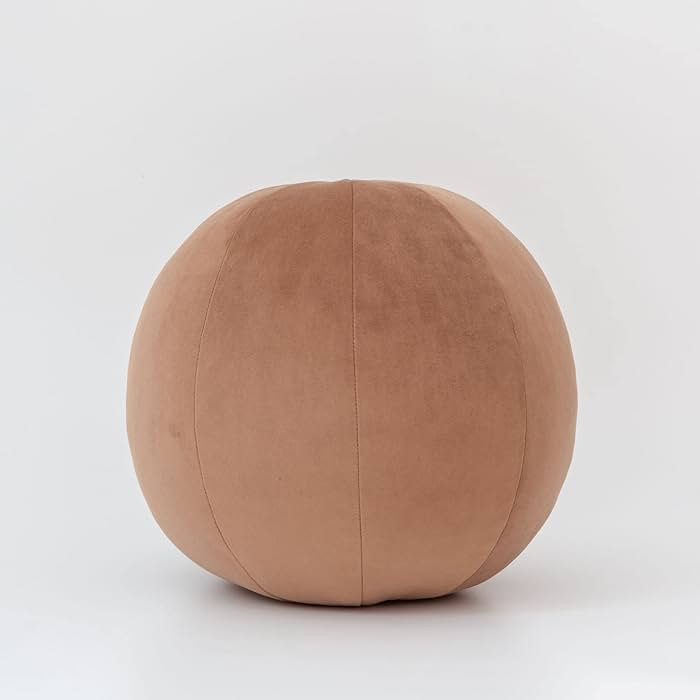 Decorative Round Ball Pillow Plush Throw Pillow Cushion for Modern Home Decor on Sofa Couch Chair... | Amazon (US)