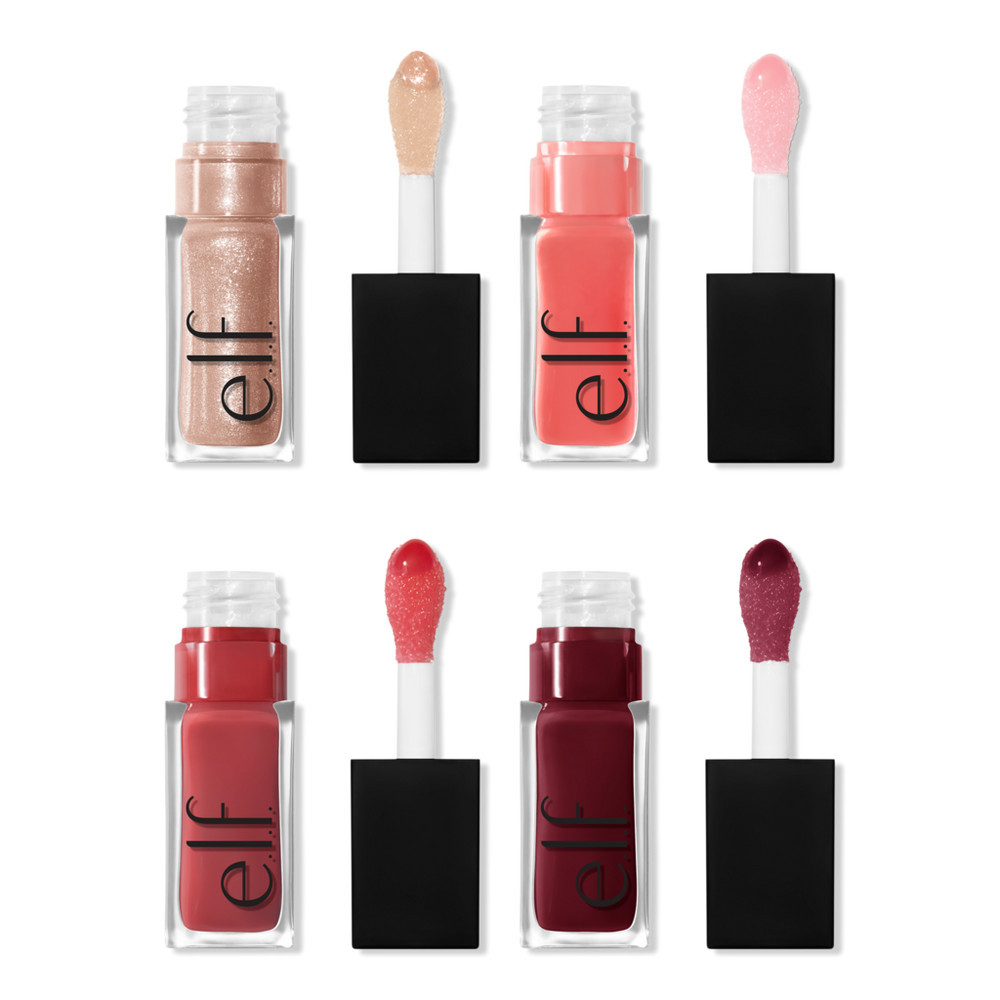 e.l.f. Cosmetics Glow Reviver Quad Goals Lip Oil Kit | Ulta